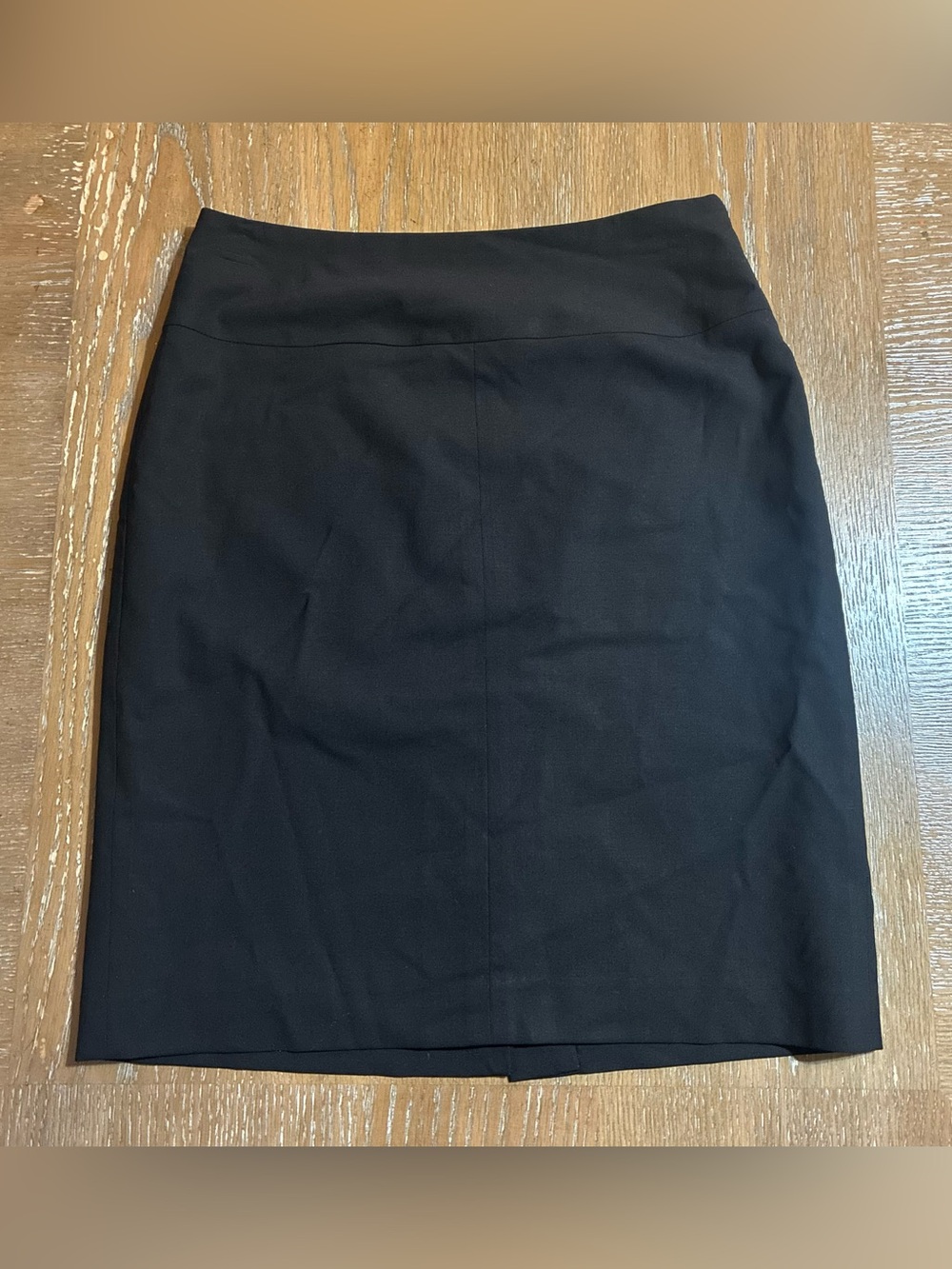 Banana Republic Black Tailored Pencil Skirt